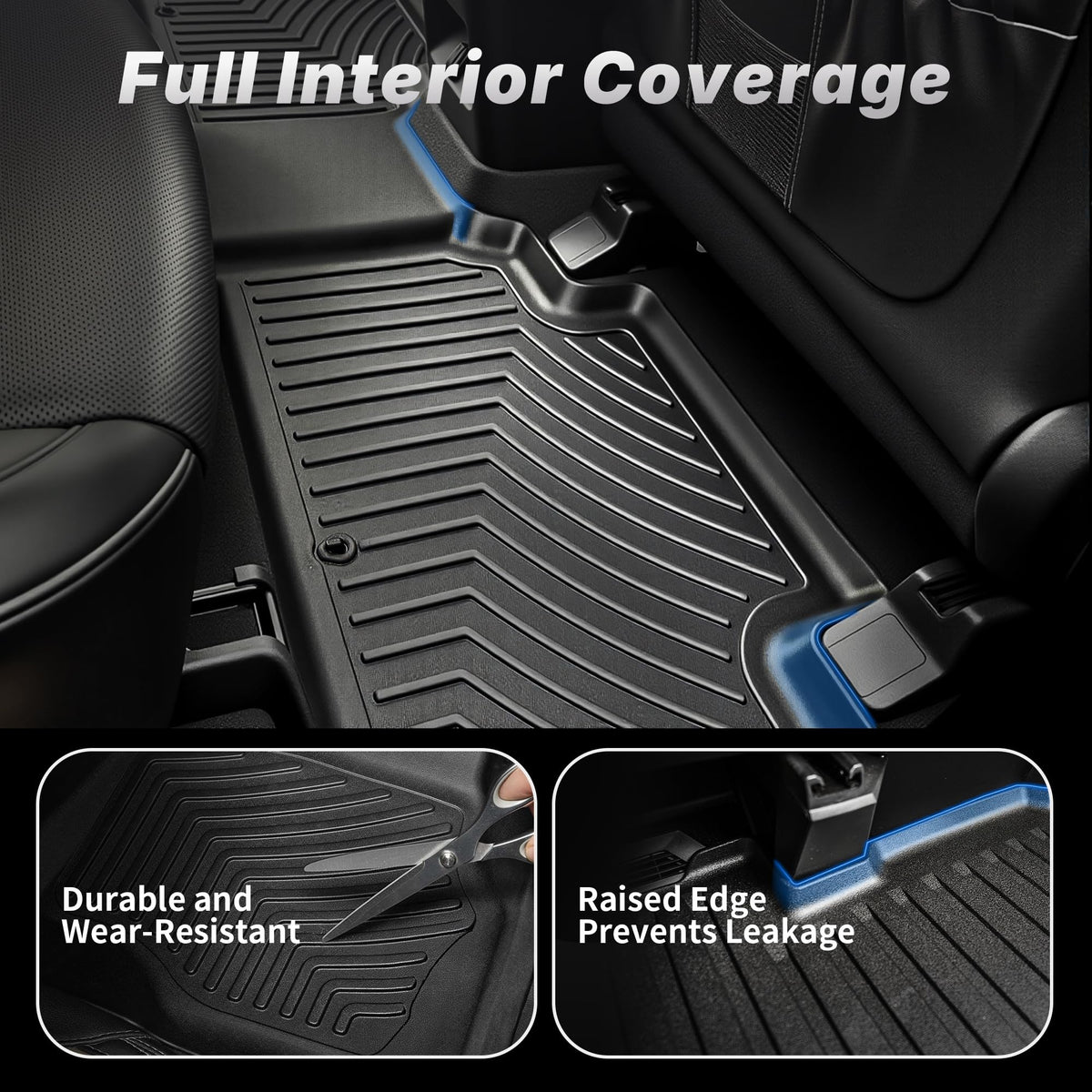 Floor Mats & Cargo Mat Fit for 2025 2026 Toyota Camry (2025-2026 Camry Mats Set)