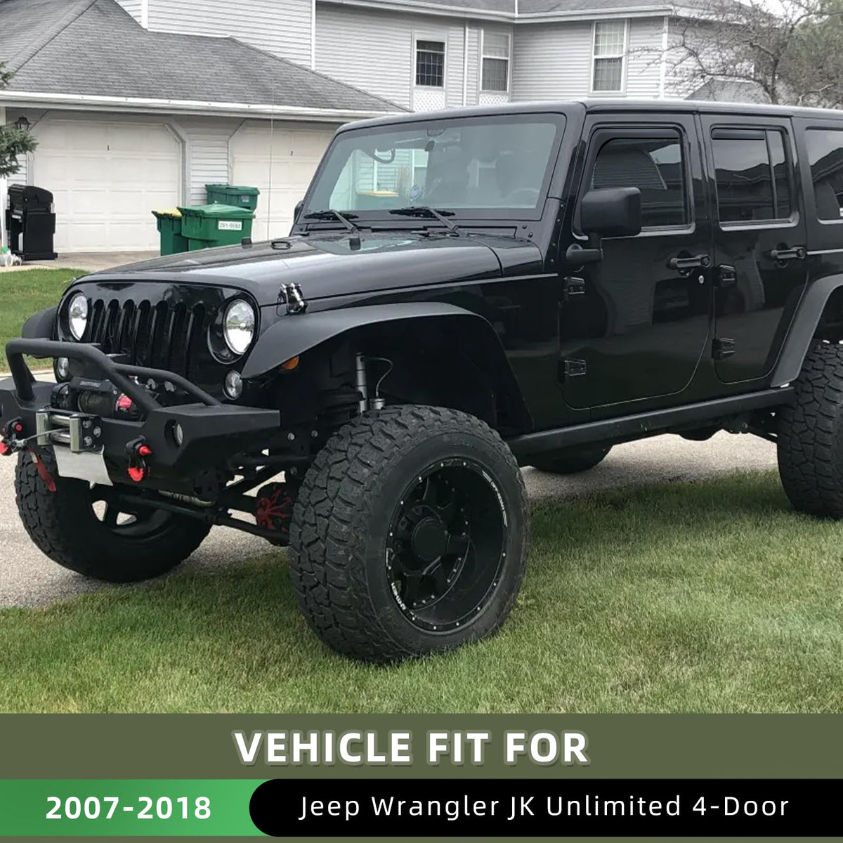 in Channel Rain Guards Fit for 2007