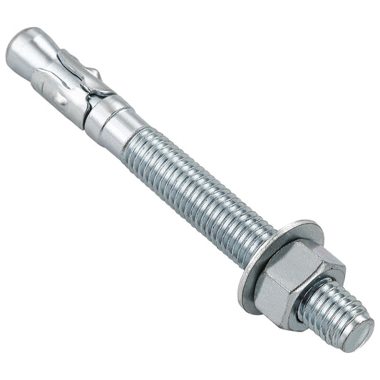 1/2" x5-1/2 Wedge Anchors for Concrete, Zinc-Plated, 30 PCS (1/2x5-1/2")