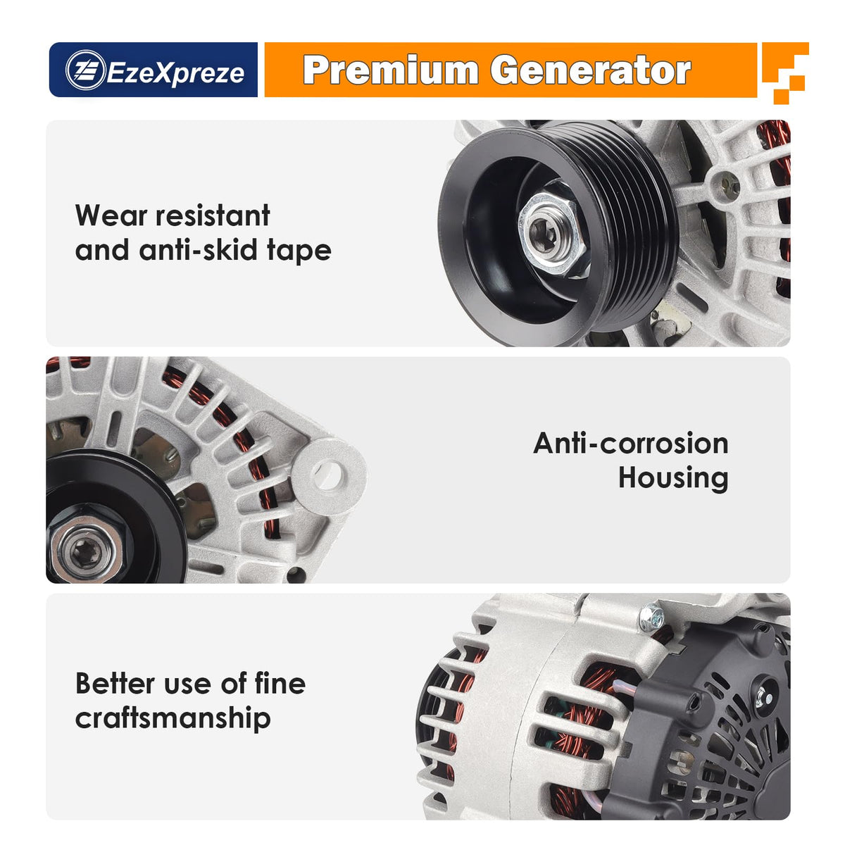 Ezexpreze 11256N Alternator Fit for 2007