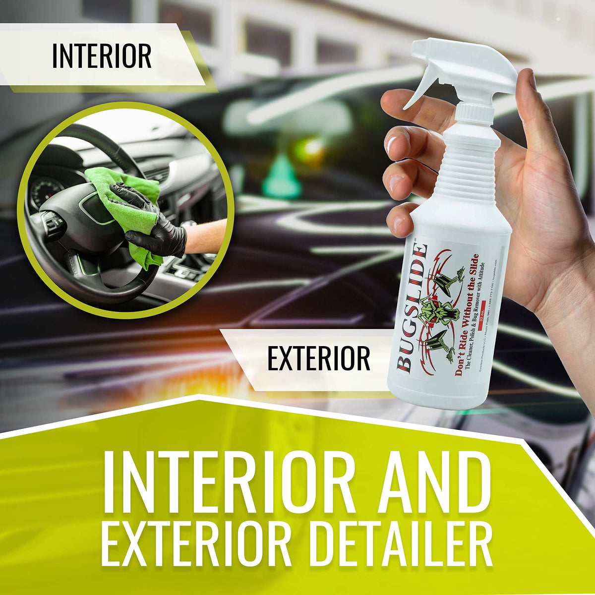 Bug Tar & Tree Sap Remover for Cars (32 Oz Car Detailing Kit)