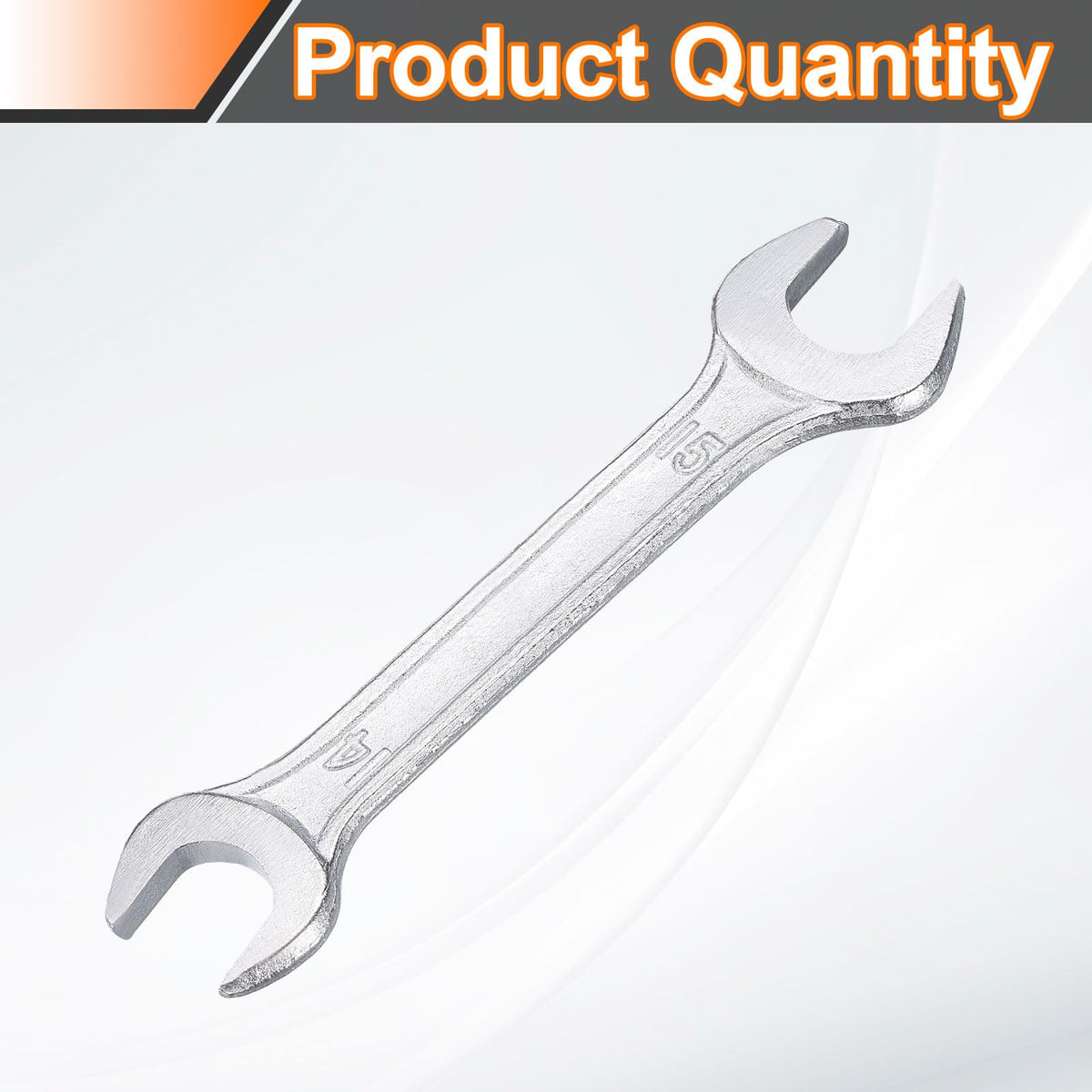 14x15mm Double Open End Wrench 15° Offset Angle Wrenches (14mm x 15mm)