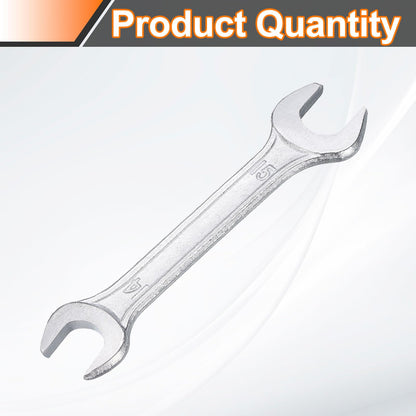 14x15mm Double Open End Wrench 15° Offset Angle Wrenches (14mm x 15mm)
