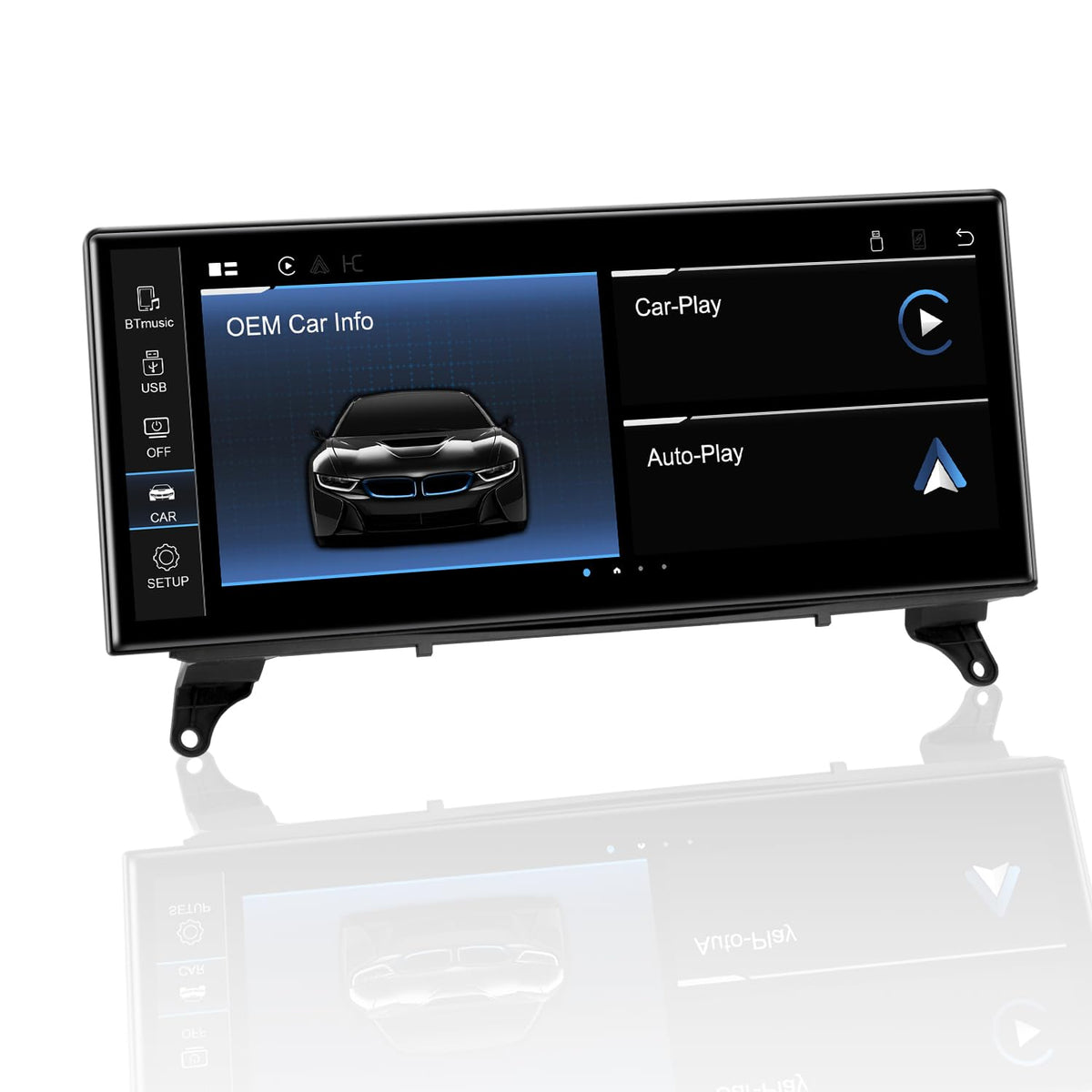 12.3" Ultra Thin Linux CarPlay Screen for BMW X5 X6 E70 E71 CIC (12.3" Ultra-thin E70 E71 Cic Linux + No Camera)