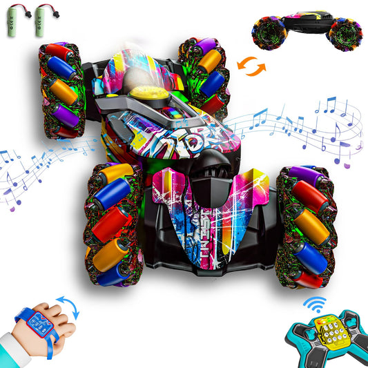 Gesture Sensing RC Stunt Car (fantasy)