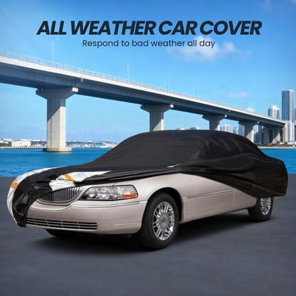 Multi Layer Car Cover Custom Fit for Lincoln Town (Custom fit Lincoln Town 1998-2011 / Coupe car cover(no ear）)